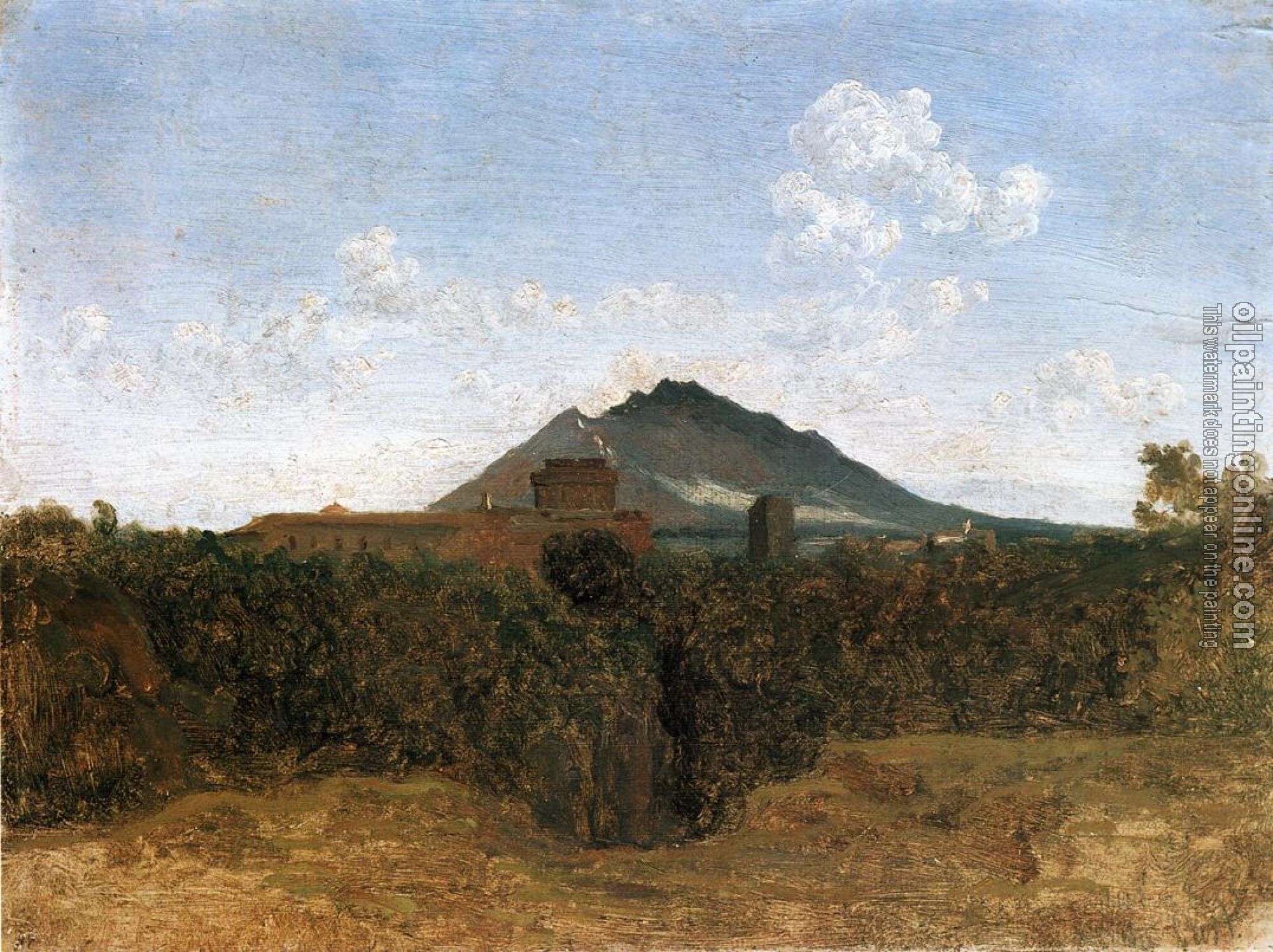 Corot, Jean-Baptiste-Camille - Civita Castellana and Mount Soracte